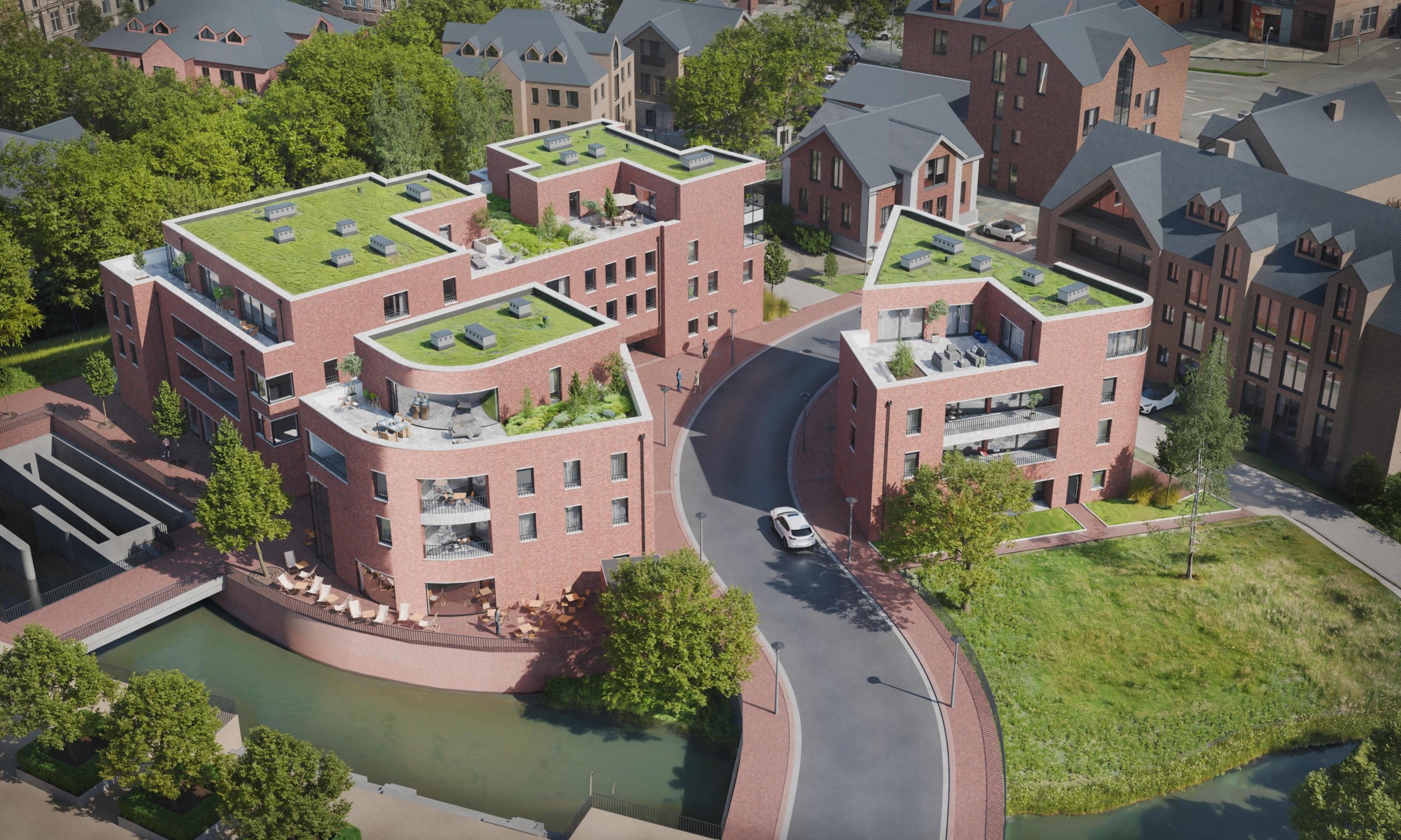 Haus „Wassermühle“: Exklusive Eigentumswohnungen zentral in Borken an der Aa