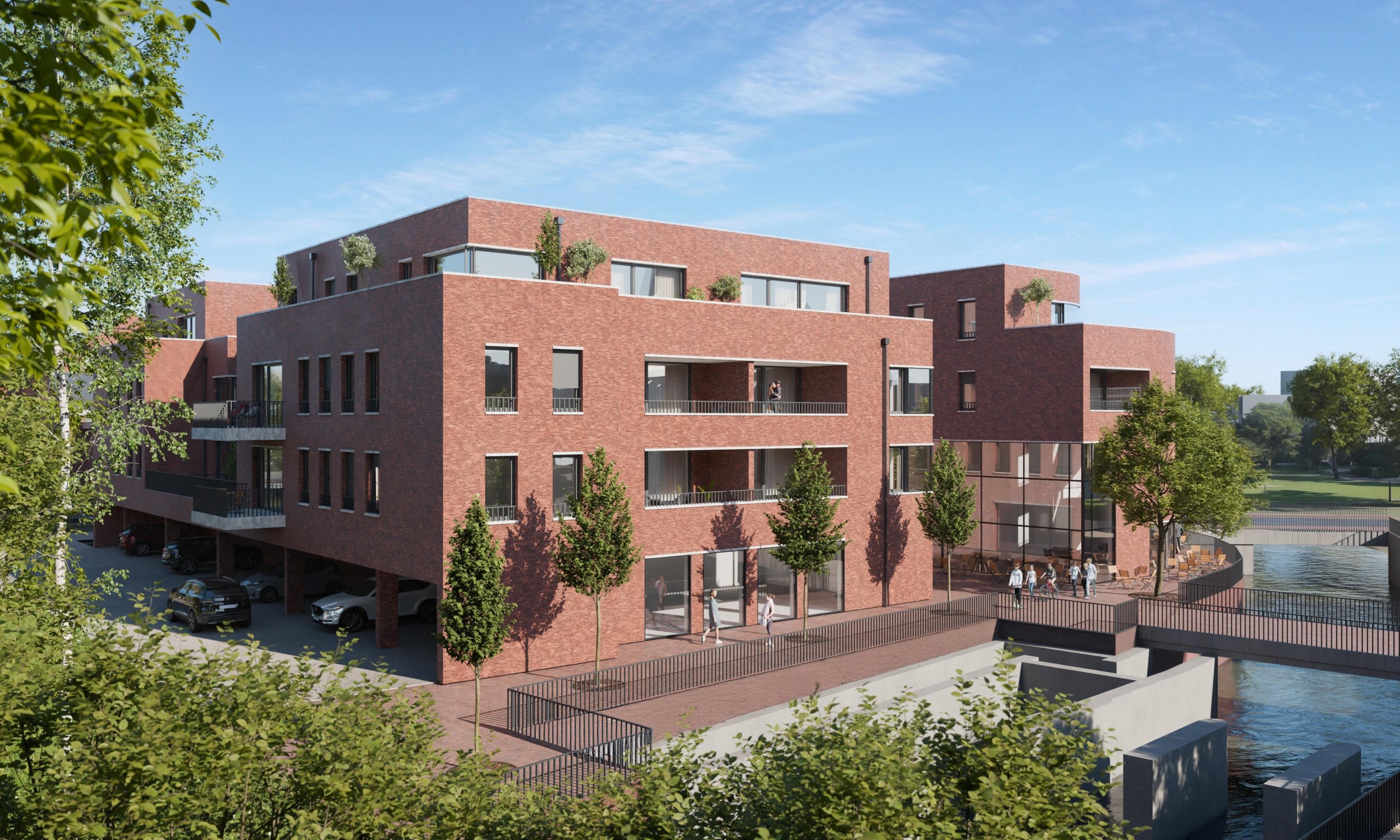 Haus „Wassermühle“: Exklusive Eigentumswohnungen zentral in Borken an der Aa