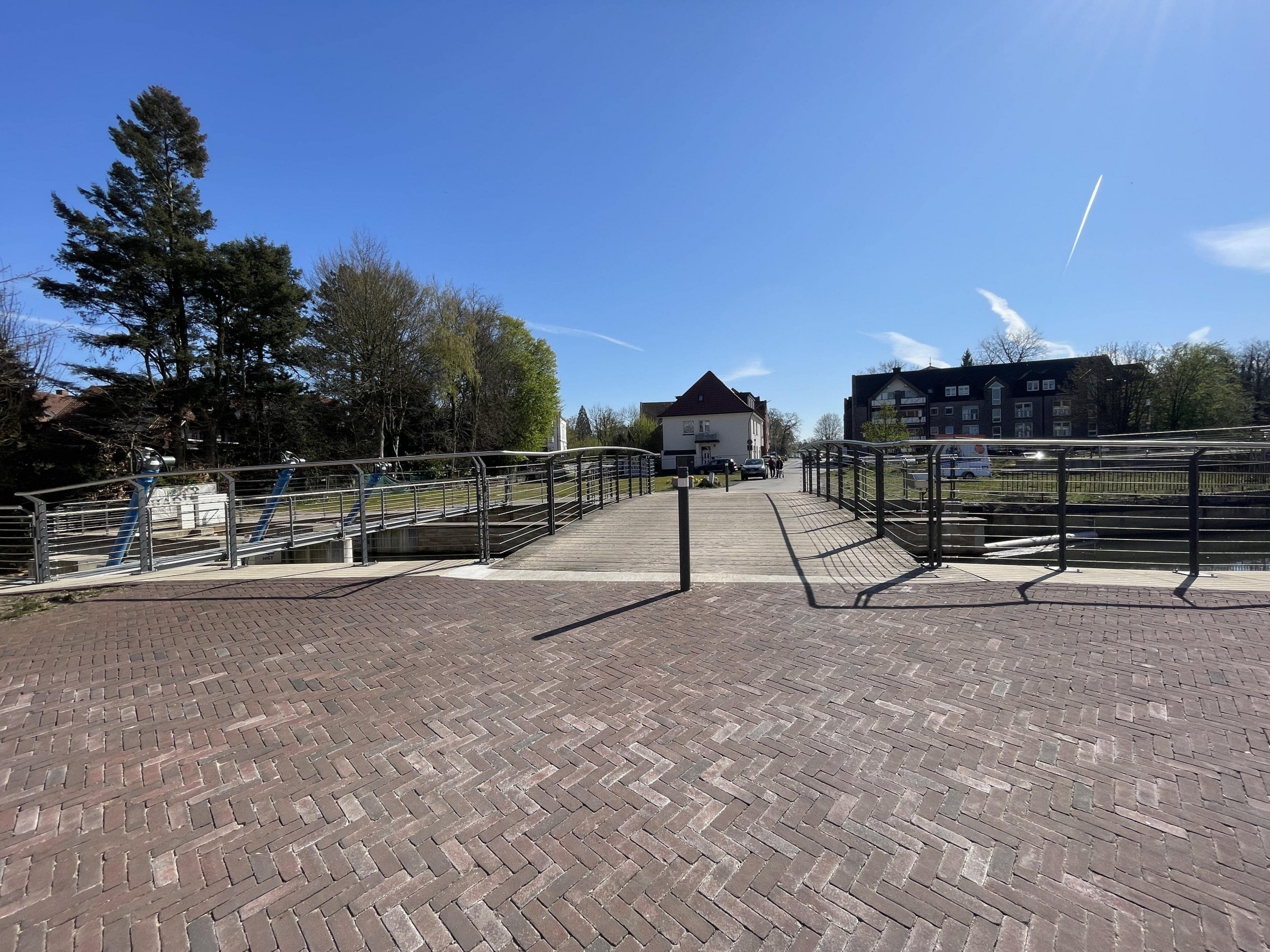 Exponierte Gewerbefläche im Erdgeschoss, zentral in Borken an der Aa im Haus „Wassermühle“ gelegen.