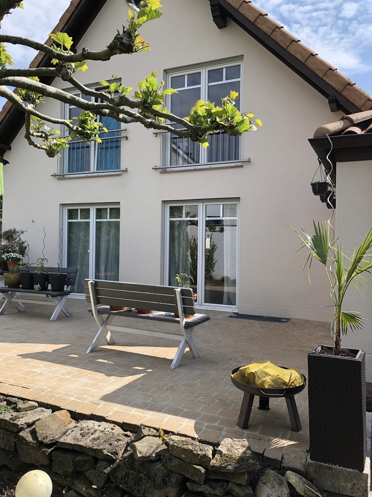 Freistehendes Einfamilienhaus im mediterranen Stil mit Vollkeller und übergroßer Garage in Olfen!