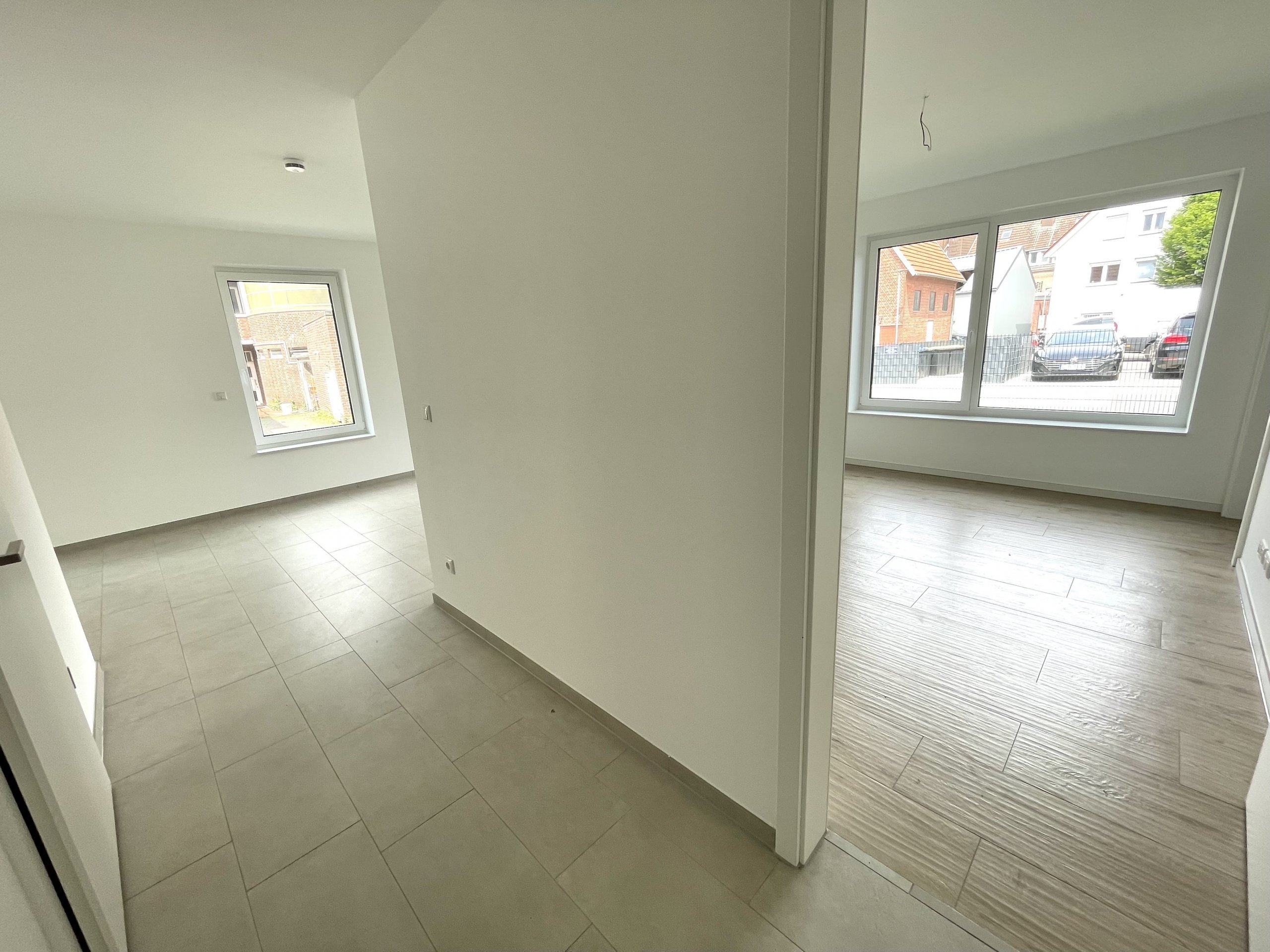 Erstbezug: Moderne 3.-Z.-Erdgeschosswohnung in der Borkener City mit Aufzug u. Kellerraum! (Whg. 1)