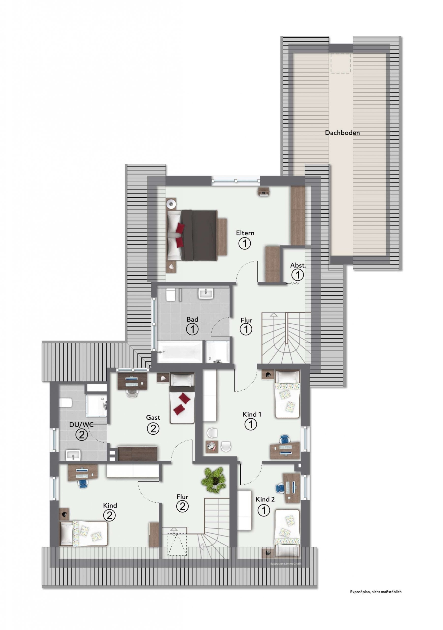 Zwei Familien ein Zuhause. Großes modernisiertes Zweifamilienhaus mit klarer Aufteilung in Südlohn