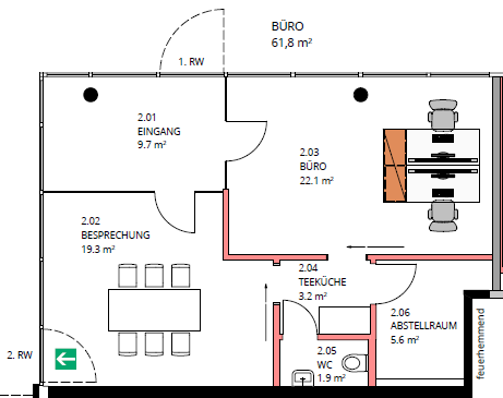 Moderne Gewerbefläche mit zwei Büroräumen in zentraler Lage von Lüdinghausen-Seppenrade
