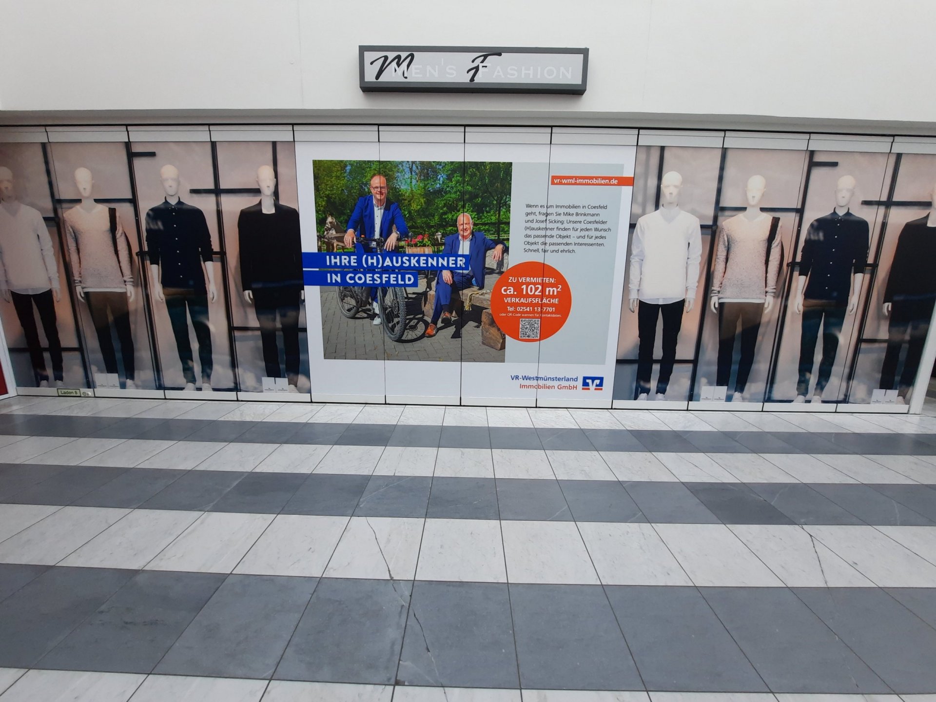 Fix und fertig – großzügiges Ladenlokal in top Lage der Innenstadt von Coesfeld!