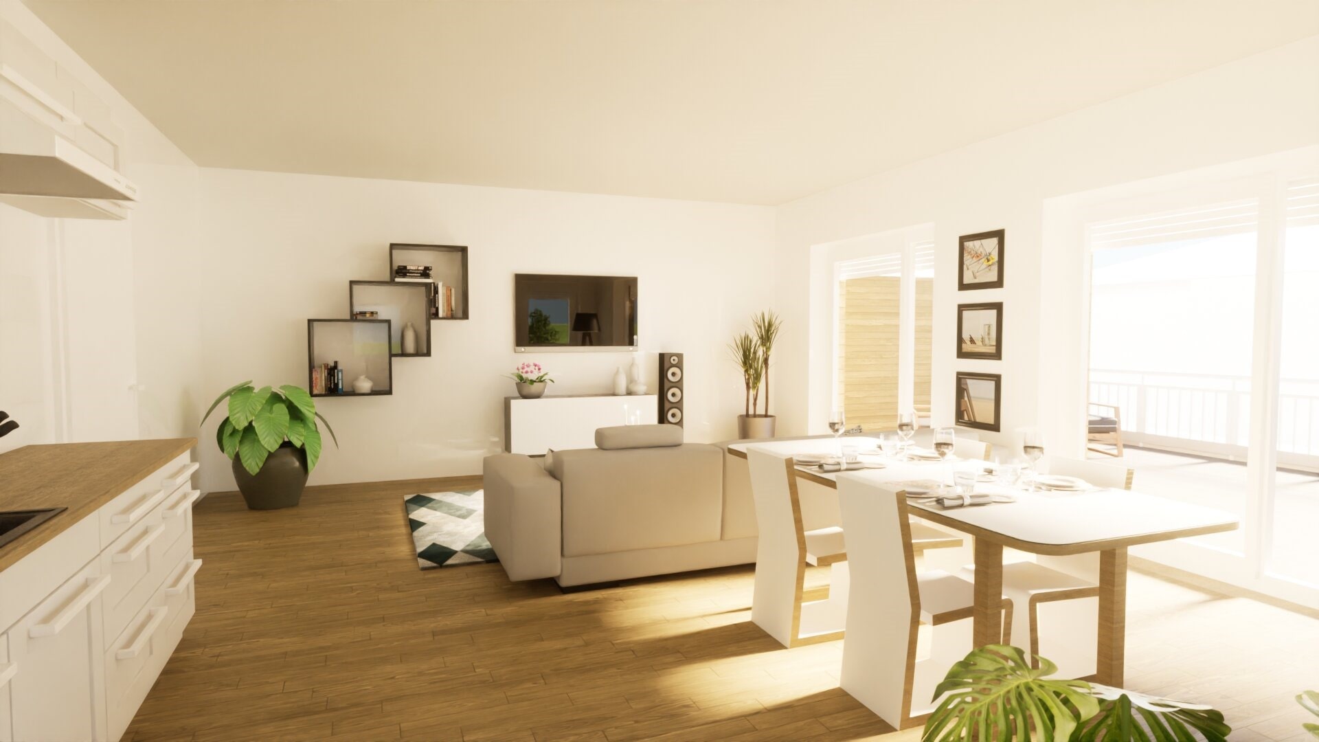 Neubau! Hochwertige Erdgeschosswohnung mit Gartenanteil in zentraler Lage von Haltern am See!