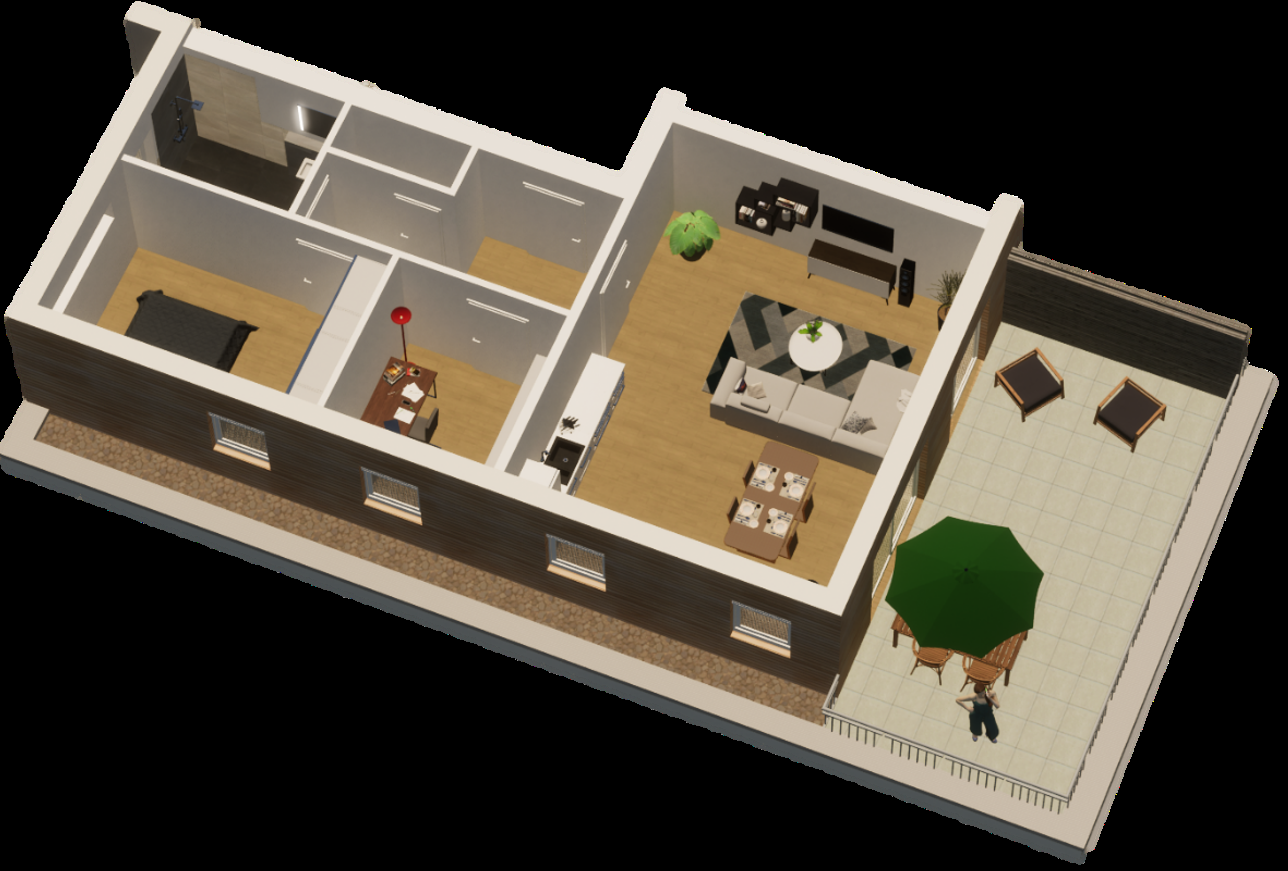 Neubau! Hochwertige Penthouse Wohnung mit Dachterrasse in zentraler Lage von Haltern am See!