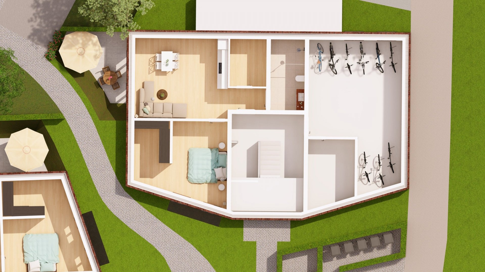 Neubau! Zwei moderne Wohnhäuser mit 12 hochwertigen Eigentumswohnungen in Seppenrade Dorfmitte