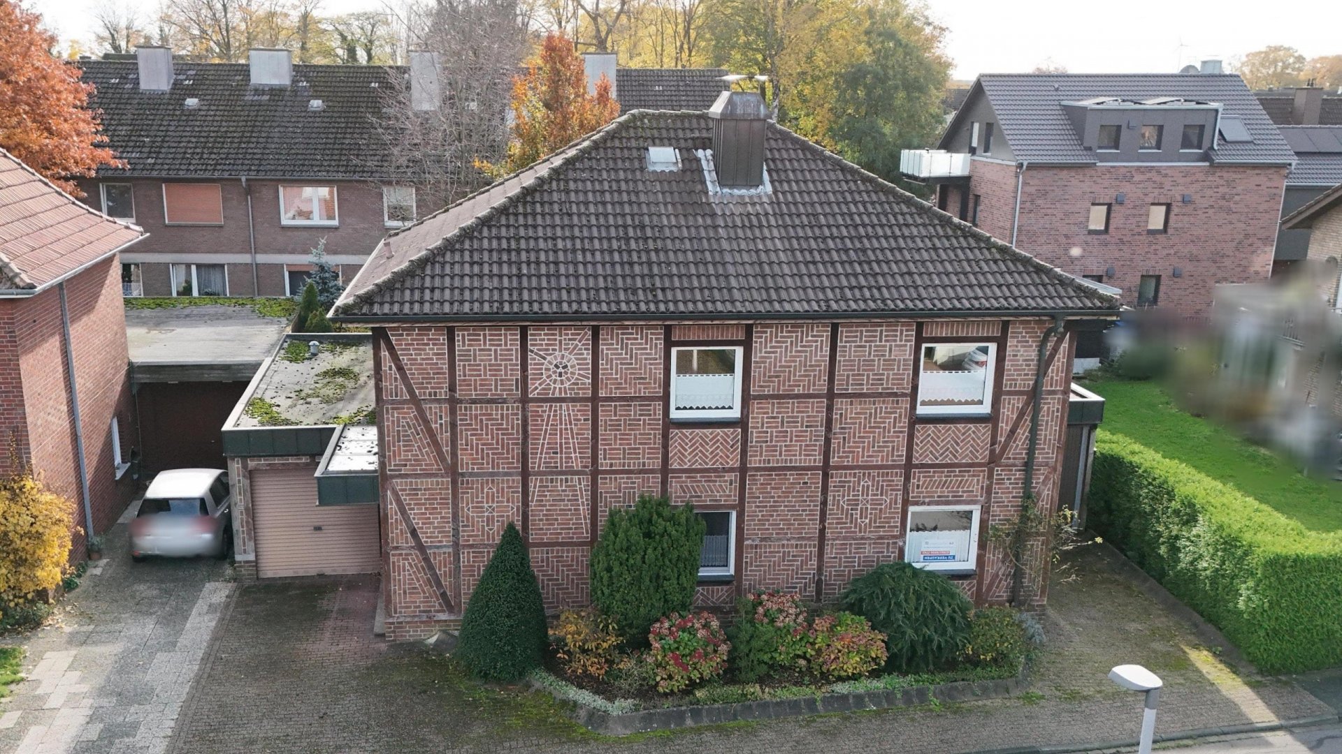 Unikat für Individualisten: Freistehendes Fachwerkhaus in schöner Lage von Heiden!