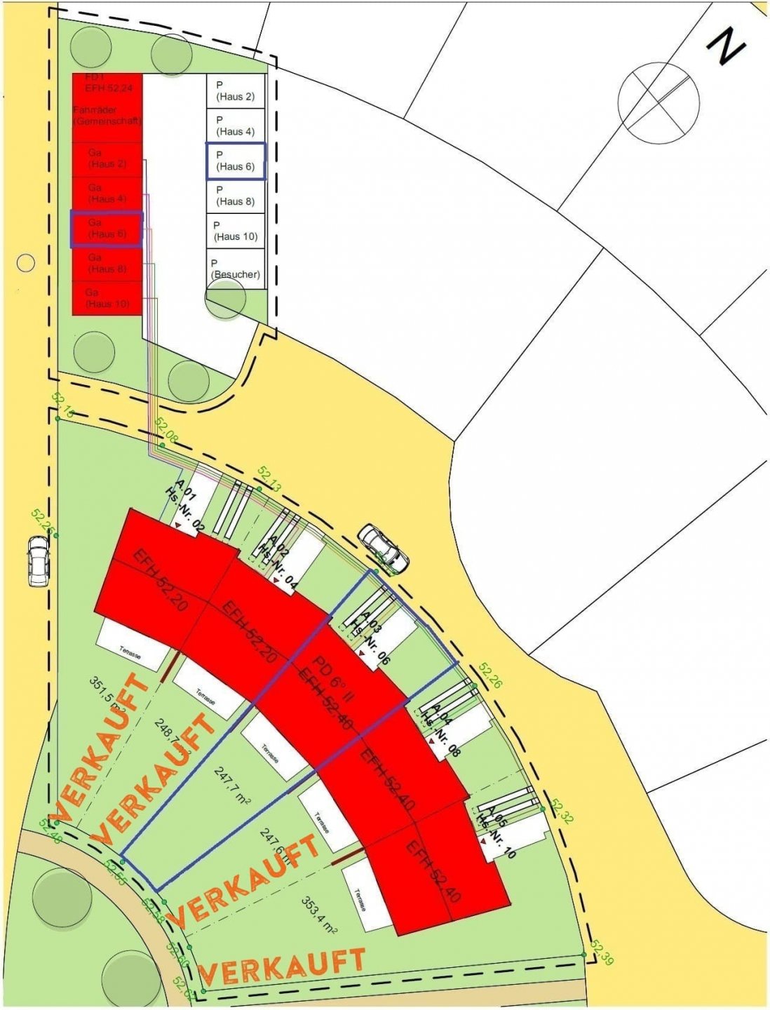 Letzte Chance! Reihenhaus in der goldenen Mitte inkl. Garage in Borken-Hovesath! (A.03)