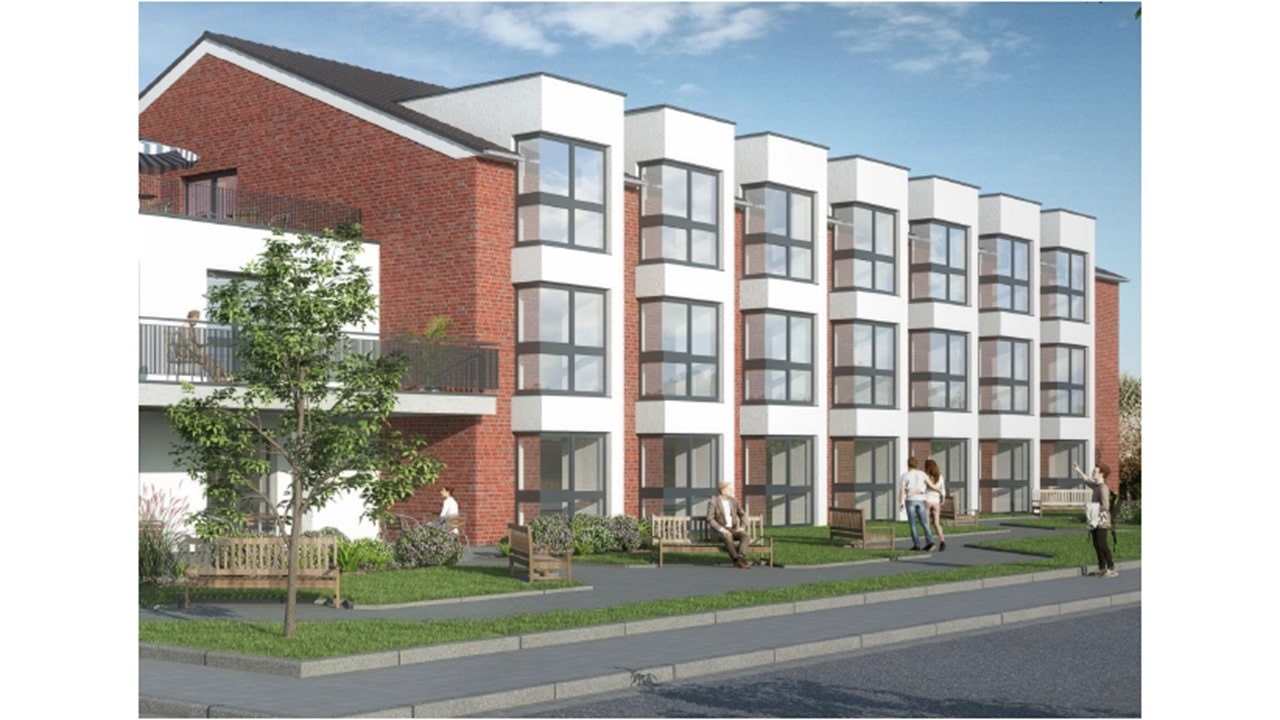 Mieteinnahmen über ein Investment in ein Pflegeappartement in Schüttorf.