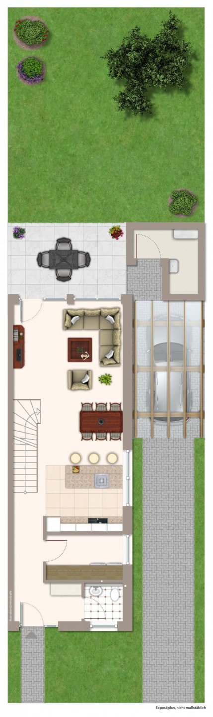 MODERNE Neubau-Doppelhaushälfte im Dernekamp