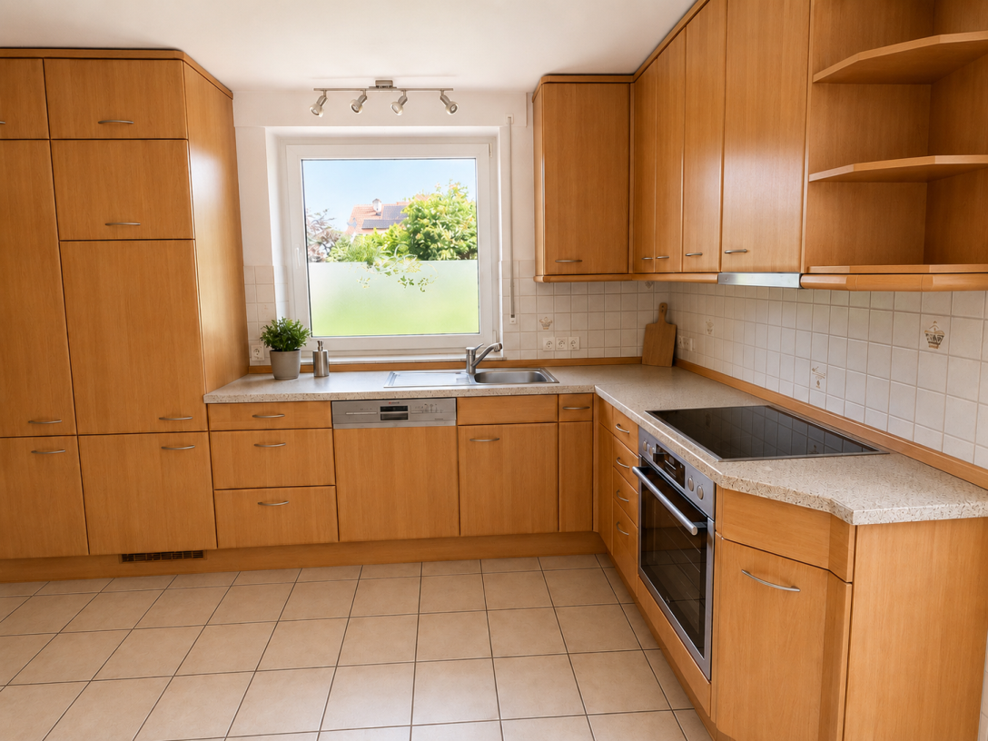 Gepflegte Doppelhaushälfte mit Terrasse, Einbauküche und Garage in ruhiger Wohnlage von Lüdinghausen
