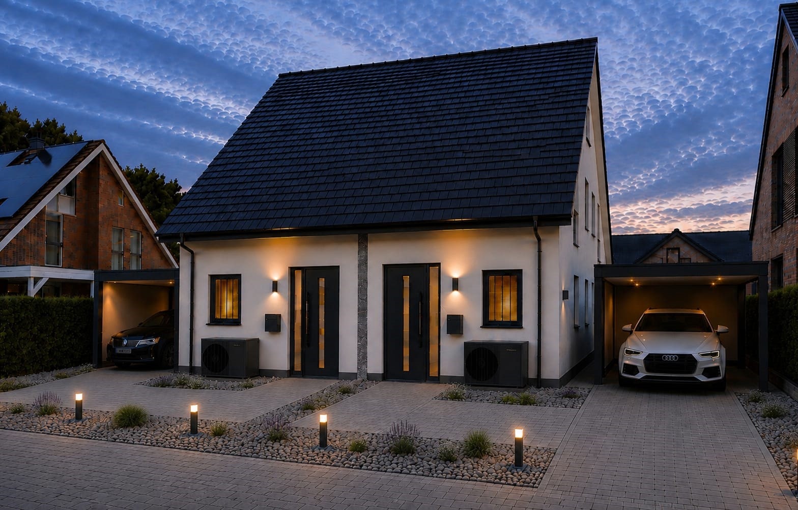 MODERNE Neubau-Doppelhaushälfte im Dernekamp
