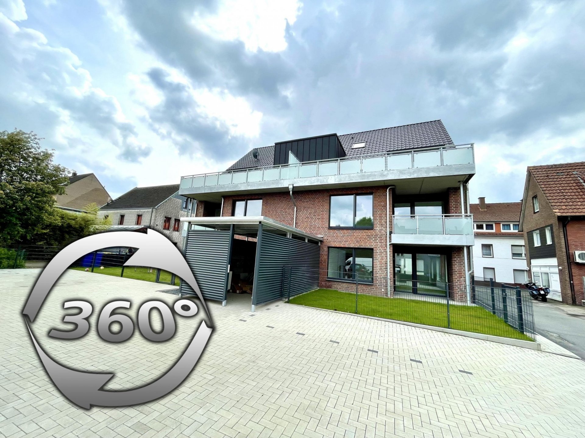 Erstbezug: Moderne 3.-Z.-Erdgeschosswohnung in der Borkener City mit Aufzug u. Kellerraum! (WHG 1)