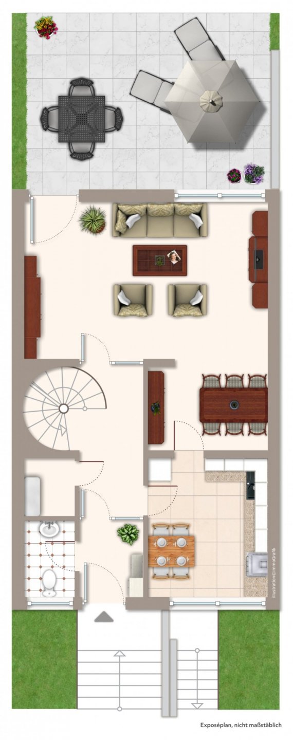 Im Herzen von DÜLMEN – Reihenendhaus mit Charm!!!