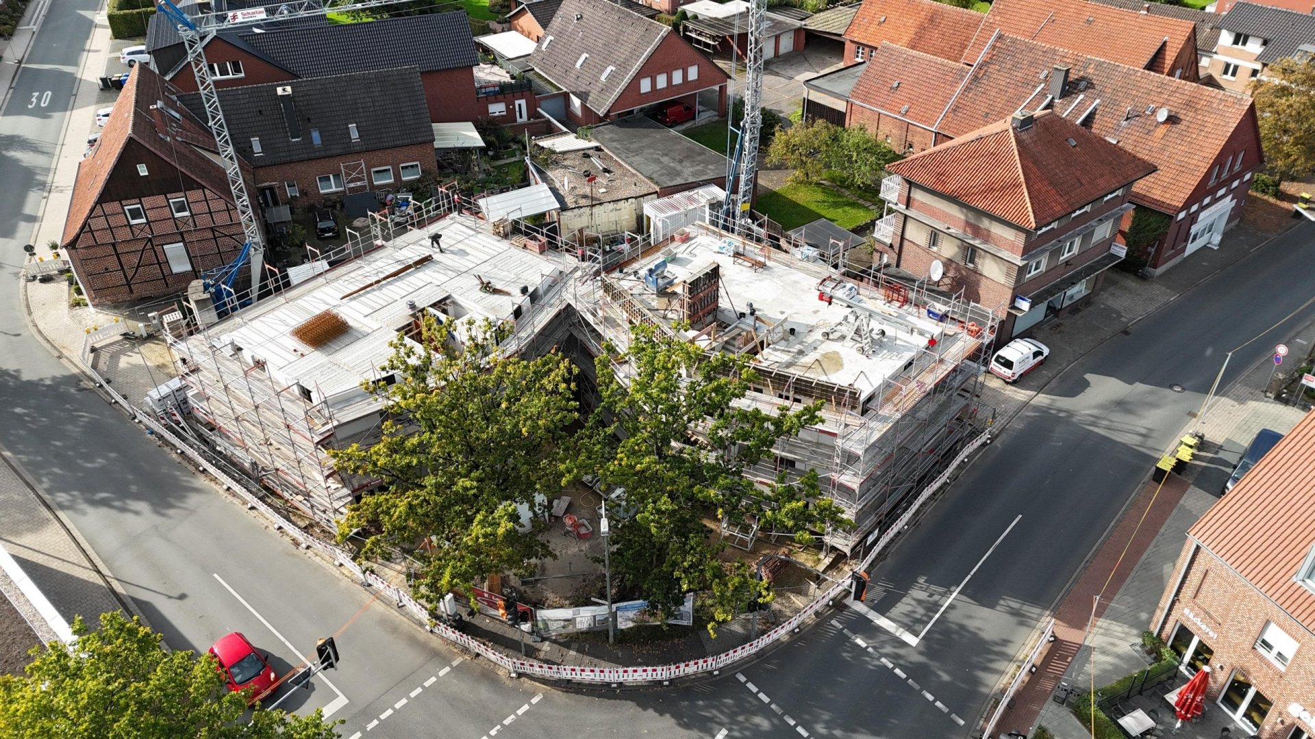 Neubau! Zwei moderne Wohnhäuser mit 12 hochwertigen Eigentumswohnungen in Seppenrade Dorfmitte